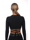 Shortened Rashguard FITRUN Mini Rash X "Black"