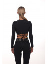 Shortened Rashguard FITRUN Mini Rash X "Black"