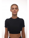 FITRUN Midi T-shirt "Total Black"