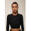 Shortened Rashguard FITRUN Rashguard Midi "Total Black"