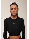 Shortened Rashguard FITRUN Rashguard Midi "Total Black"