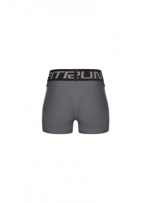 Shorts FITRUN Shorts Super Nuts "Total Silver"