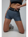 Shorts FITRUN Shorts Super Nuts "Total Silver"