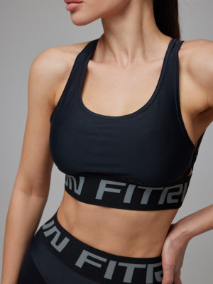 Спортивний Топ FITRUN Top X Brand "Black"