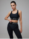 Спортивний Топ FITRUN Top X Brand "Black"