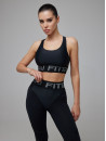 Спортивный Топ FITRUN Top X Brand "Black"