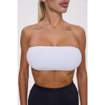 Sports Top FITRUN Bandeau Top "Total White"