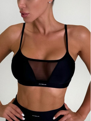 Sports Top FITRUN Top SPIDER EVA "Black"