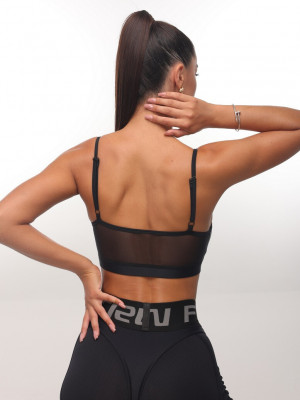 Sports Top FITRUN Top SPIDER EVA "Black"