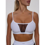 Sports Top FITRUN Top SPIDER EVA "White"