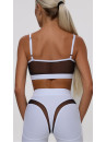 Sports Top FITRUN Top SPIDER EVA "White"