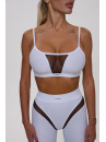 Sports Top FITRUN Top SPIDER EVA "White"