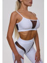 Sports Top FITRUN Top SPIDER EVA "White"
