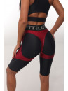 Cycling Short FITRUN  Cycling NICE Push-Up "Wine Blaze"
