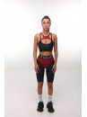 Cycling Short FITRUN  Cycling NICE Push-Up "Wine Blaze"
